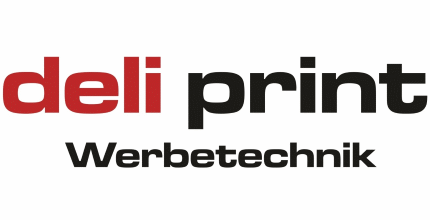 Logo deli print Werbetechnik